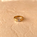 CZ Band Ring