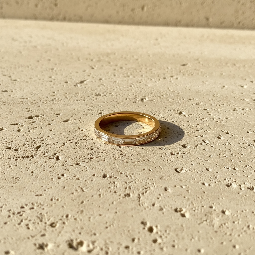 Paved Crystal Ring