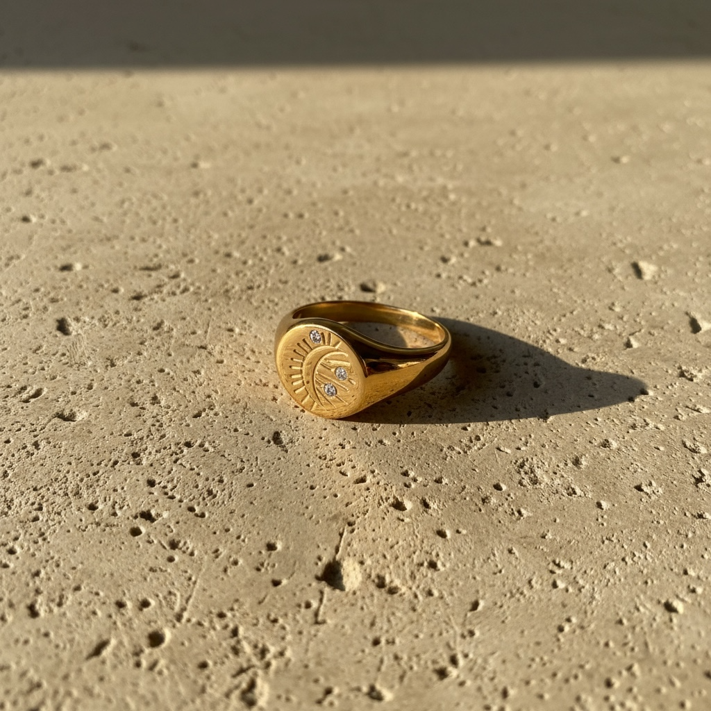 Crescent Moon Ring