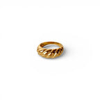 Dome Croissant Ring