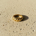 Dome Croissant Ring