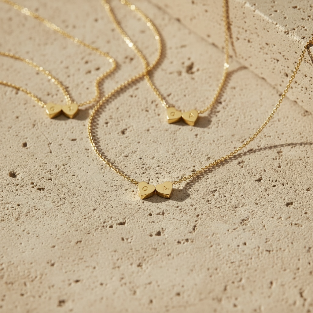 Initials Letter Necklace