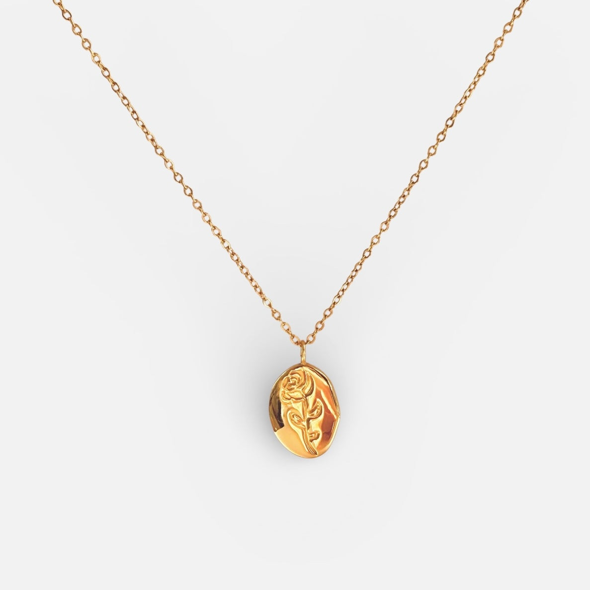 Rose Pendant Necklace