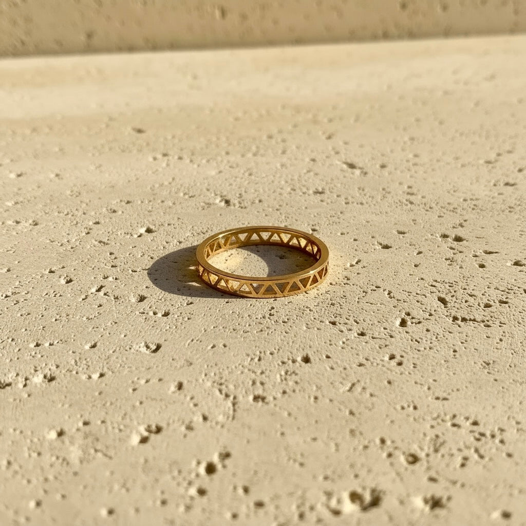 Roman Pattern Ring