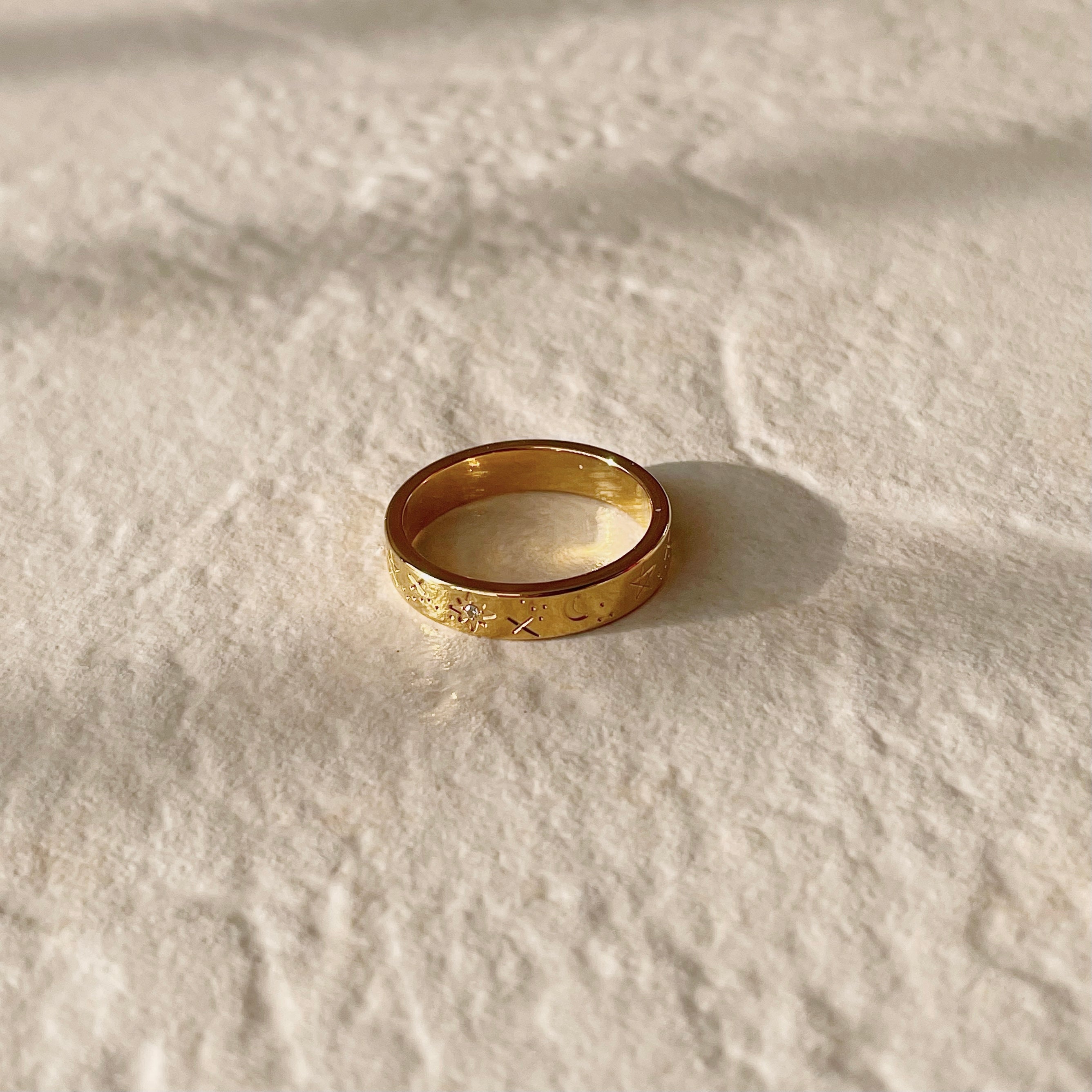CZ Star Ring
